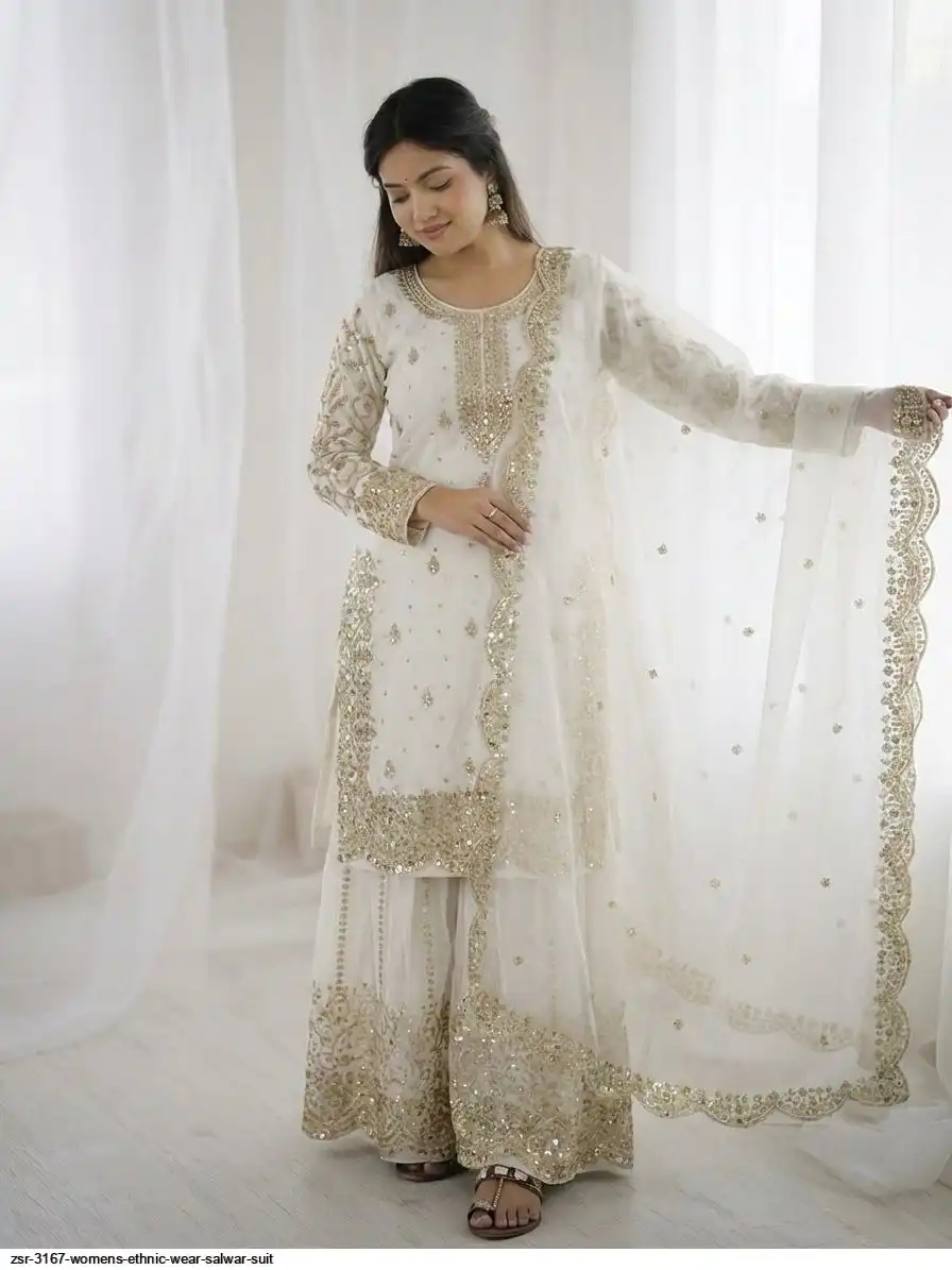 ZSR 3167 WOMENS ETHNIC WEAR SALWAR SUIT P