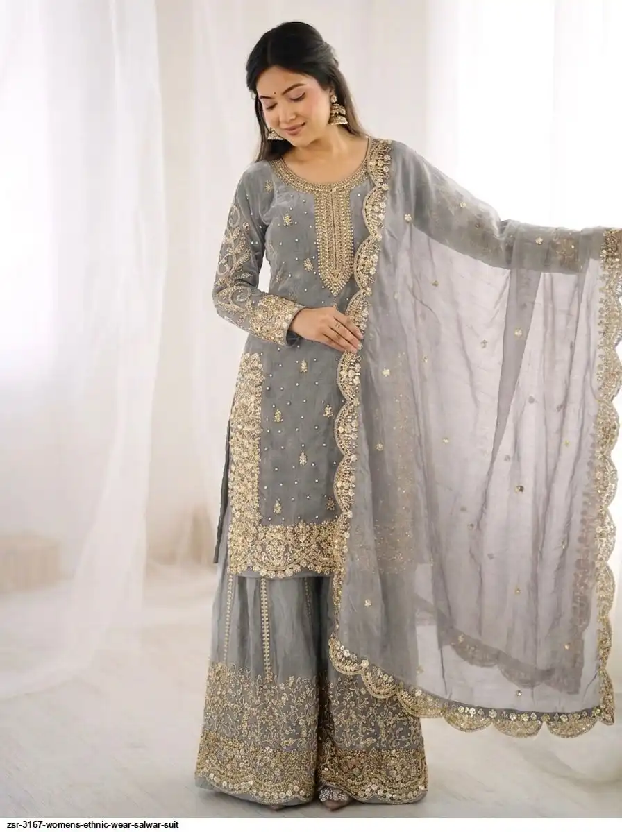 ZSR 3167 WOMENS ETHNIC WEAR SALWAR SUIT T