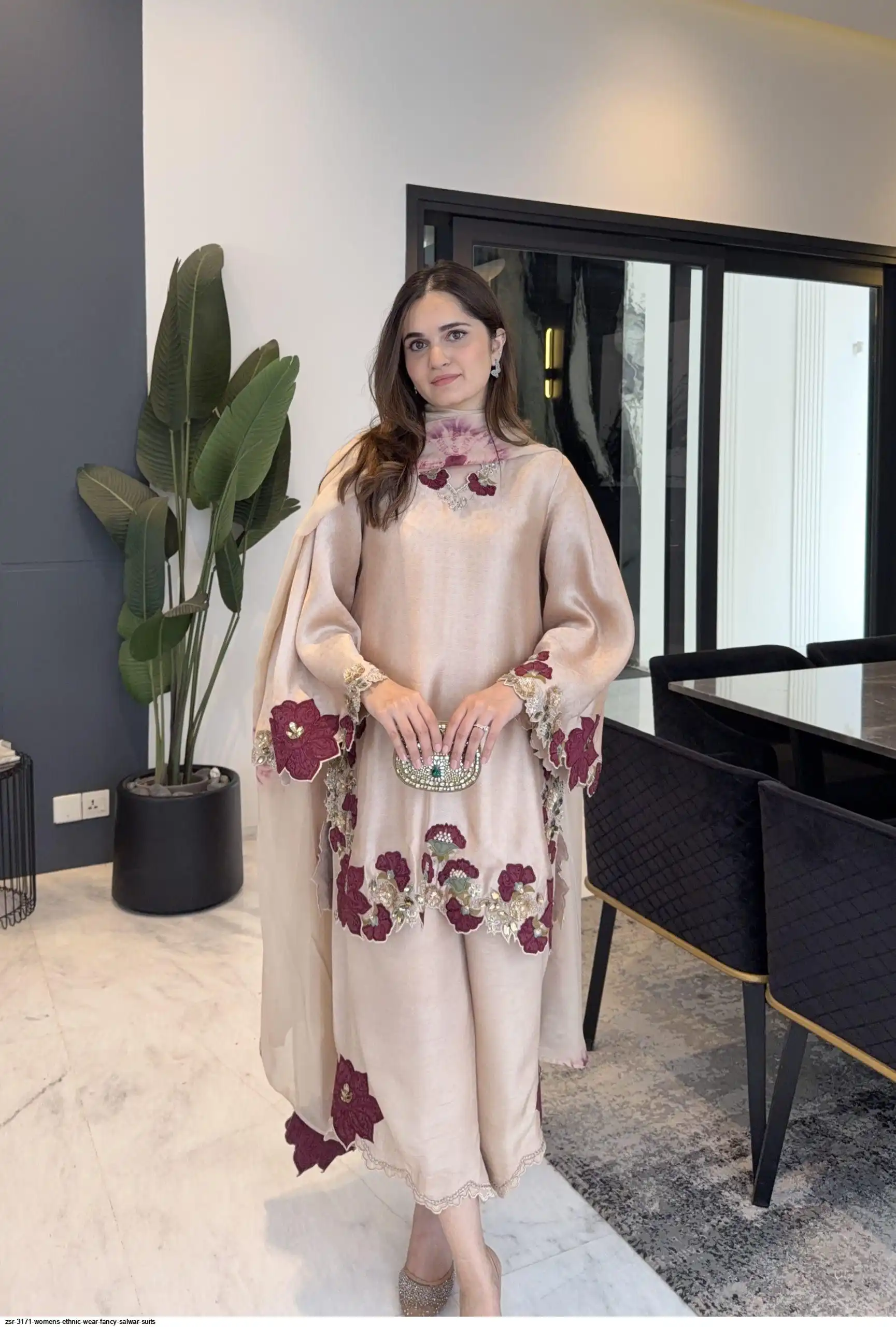 ZSR 3171 WOMENS ETHNIC WEAR FANCY SALWAR SUITS 1