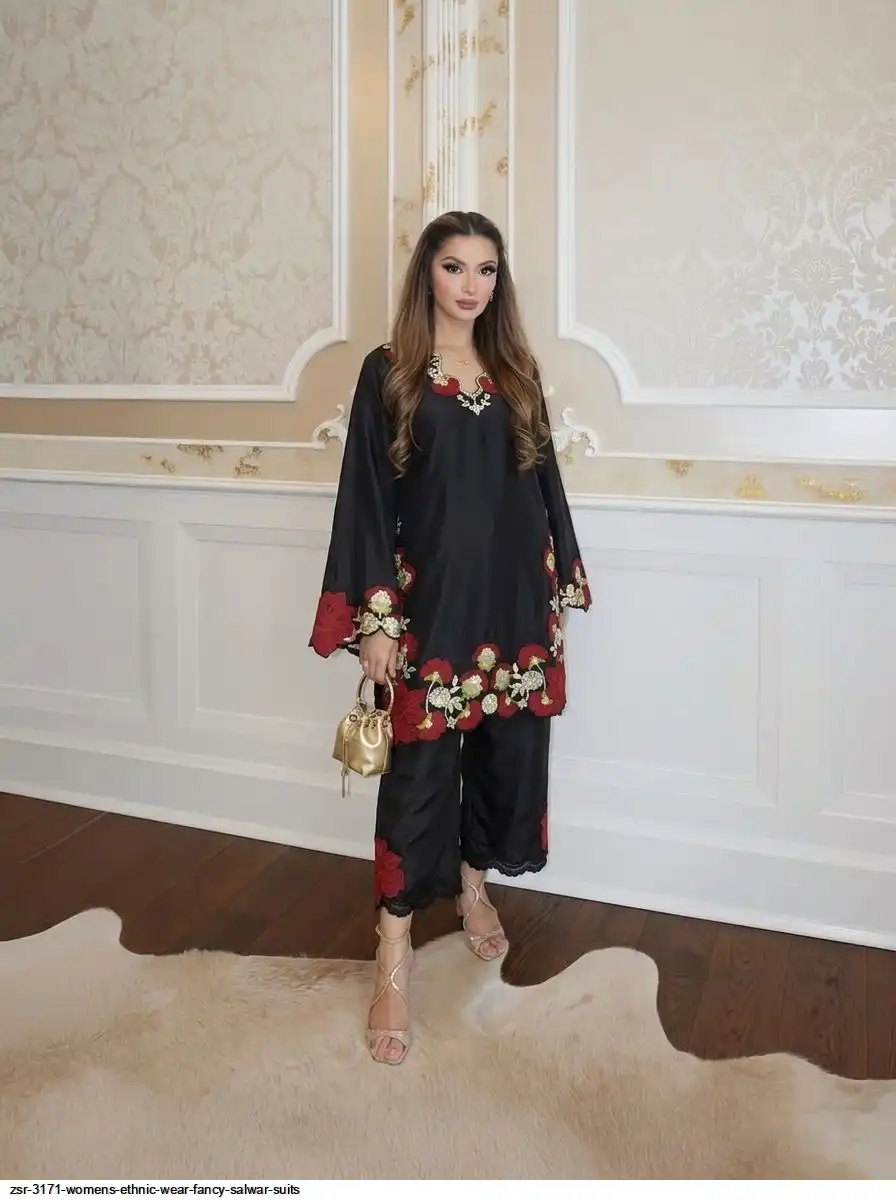 ZSR 3171 WOMENS ETHNIC WEAR FANCY SALWAR SUITS 2